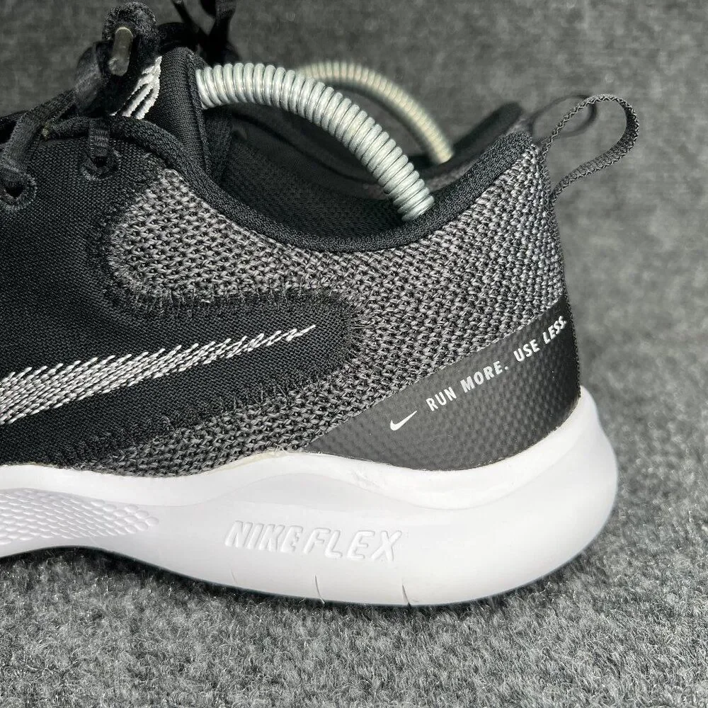 Nike Flex Experience Run 10 Shoes Womens 10 Black Grey Athletic Running Sneakers